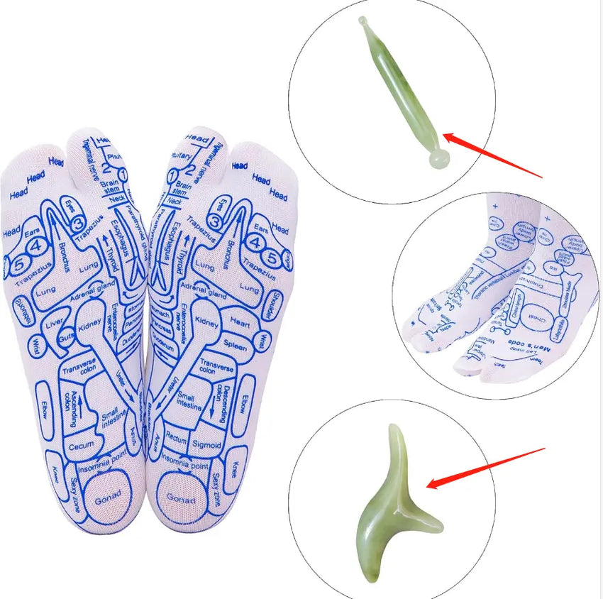 Reflexology Socks With Trigger Point Massage Tool™