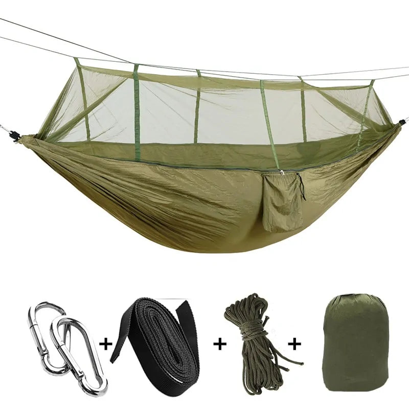 Outdoor Camping Hammock With Mosquito Net™