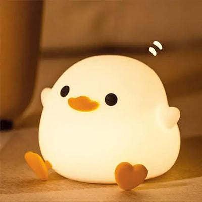 Cute Duck Night Light Lamp