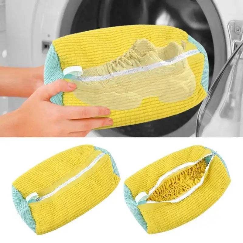 Convenient Tear-Resistant Shoe Wash Bag™