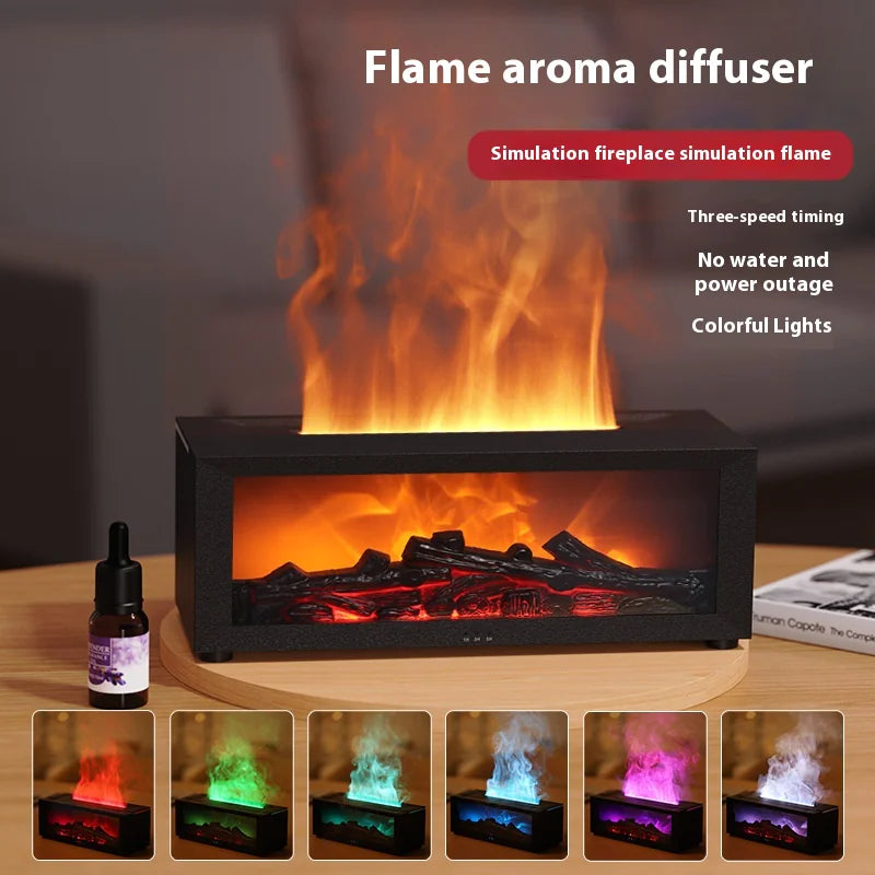 Flame Aromatherapy Machine Colorful Essential Oil Diffuser™