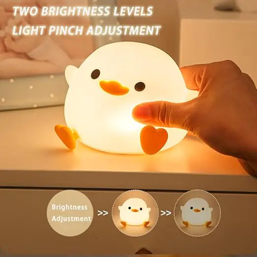 Cute Duck Night Light Lamp