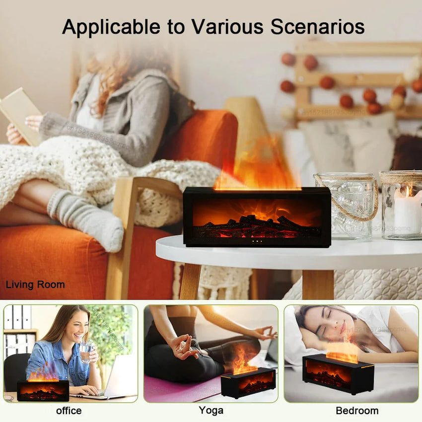 Flame Aromatherapy Machine Colorful Essential Oil Diffuser™